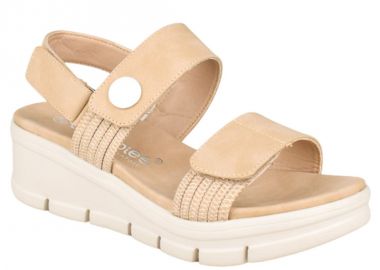 Πέδιλα γυναικεία | Ανατομικά | Amarpies | ABZ23505 | Μπεζ - Amarpies - 